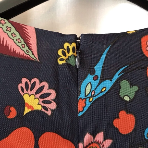 Boden Icons Evelyn Jumpsuit Us Size 2 Blue Floral - Picture 11 of 15